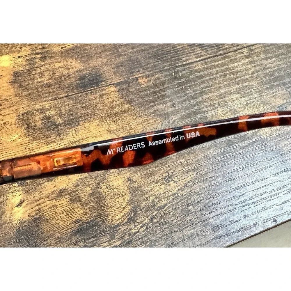Morgan Tort-M Readers +1.75 Reading Glasses